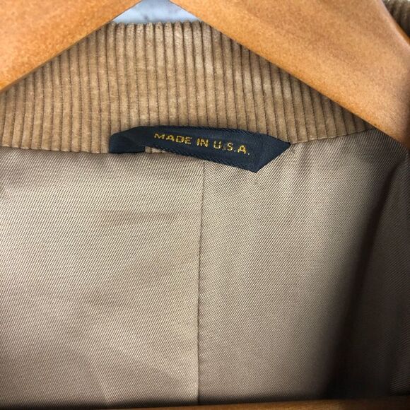 Pioneer Wear Vintage Corduroy Western Blazer Sz 44L - Picture 3 of 12